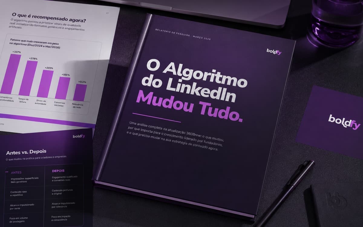 O Algoritmo do LinkedIn Mudou Tudo